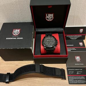 LUMINOX ルミノックス　series3180 Ref.3182Blackout.L〈ベルクロ純正交換バンド付き〉