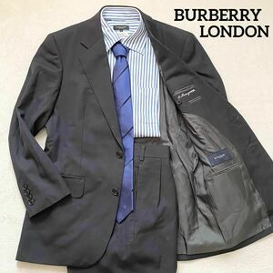 A63 BURBERRY LONDON　バーバリーロンドン　スーツセット　ブラック　黒　A4表記（S相当）