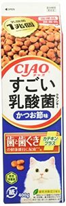 チャオ (CIAO) すごい乳酸菌クランキー 牛乳パック かつお節味 400g