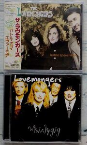 ラヴモンガーズ LOVEMONGERS ★激レア！入手困難貴重CD 2枚セット！ハート Heart Ann Wilson Nancy Wilson Battle of Evermore Whirlygig