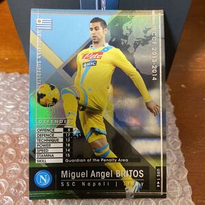 ◆WCCF 2013-2014 ミゲル・アンヘル・ブリトス Miguel Angel BRITOS Napoli URS◆