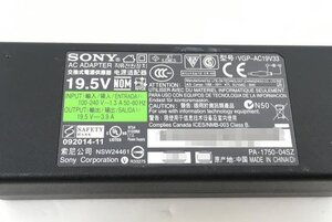 SONY ACアダプター VGP-AC19V33 19.5V 3.9A対応 DCサイズ：約6.5mm×4.4mm