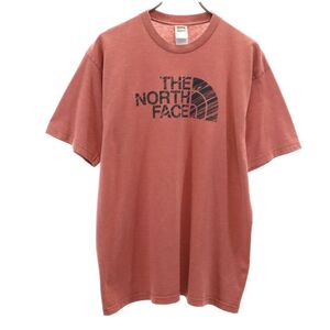 ノースフェイス アウトドア 半袖 Tシャツ M ブラウン系 THE NORTH FACE メンズ