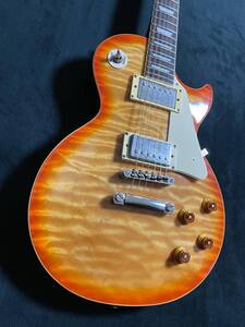 EPIPHONE LES PAUL ULTRA QUILT TOP IN FADED CHERRY SUNBURST 2008年 激キルト 2ND品