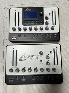 FOCUSRITE LIQUID MIX16 本体のみ　状態未確認　ジャンク品 電子ドラム