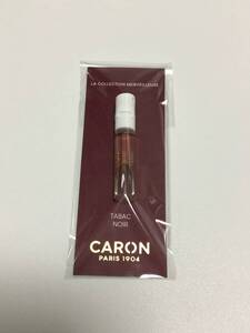 CARON　キャロン　タバックノワール　オードパルファン　サンプル