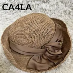 カシラ　SINO1021  レディース　帽子　リボン　ラフィア100%