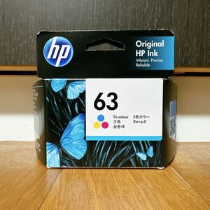 hp 63 ヒューレットパッカード F6U61AA HP 63 3色カラー 純正 インクカートリッジ 期限切れ