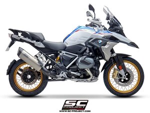 【国内在庫】SC-PROJECT SCプロジェクト SC1-R GTスリップオンサイレンサー ユーロ4対応 消音バッフル R1250 GS / ADVENTURE 