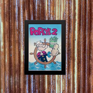 POPEYE ポパイ ヴィンテージ ポスター アメリカン雑貨 フィギュア コレクター アンティーク アメコミ ハーレー レトロ アニメ マリン