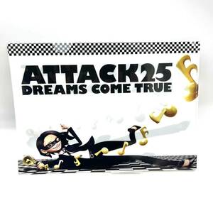 レア 未使用 DREAMS COME TRUE 25th Anniversary ATTACK25 クリアファイル ドリカム グッズ 吉田美和 中村正人 miwa yoshida アタック