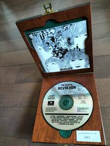 ★レア！ “特製木製CD-BOX” 『REVOLVER』100個限定品！No入り！W. Germany盤CD THE BEATLES 未使用！美品！即決！