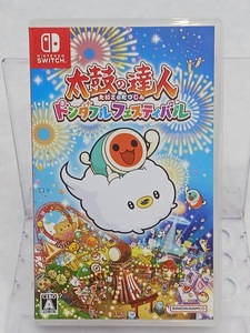 606◆中古品★ニンテンドースイッチソフト Nintendo Switch 太鼓の達人 ドンダフルフェスティバル