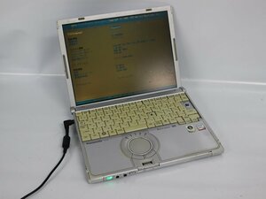 ジャンク品 ノートパソコン 12.1 型 Panasonic Let