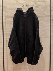 Rick Owens Jumbo Peter hoodie フード　アルパカ　コート　リックオウエンス ジャケット　ブルゾン