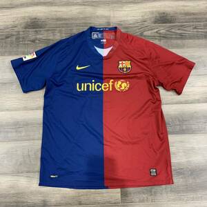 NIKE ナイキ Barcelona バルセロナ バルサ ユニフォーム ゲームシャツ シャツ XL ユニフォーム GAME SHIRT ホーム リーガエスパニョーラ