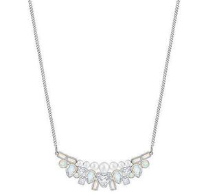 Swarovski Festivity Small Necklaceスワロフスキー ネックレス　シルバー　パール　クリスタル美品