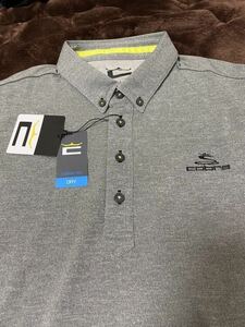 XL コブラ プーマゴルフ 新品 ポロシャツ ドライ XLサイズ 新品 923968 01 グレー プーマ ゴルフ コブラ