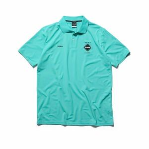 【美品】【レターパックプラス対応】 FCRB f.c real bristol エフシーレアルブリストル SOPHNET ソフ S/S TEAM POLO ポロシャツ LIGHT BLUE