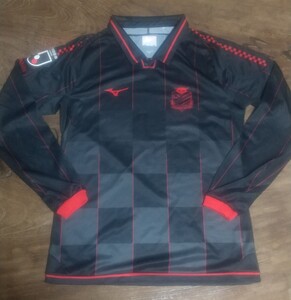 値下げ交渉 2021年 北海道コンサドーレ札幌 MIZUNO 長袖 選手用 MADE IN JAPAN 検)HOKKAIDO CONSADOLE SAPPORO L/S PLAYER SHIRT CHANATHIP