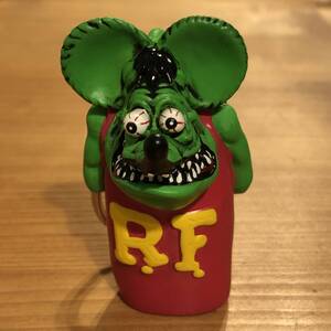 Rat Fink 180円発送可 ライターキャップ ネオングリーン 蛍光 緑 キーホルダー ラットフィンク mooneyes ムーンアイズ フィギュア