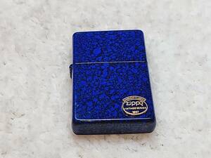 ZIPPO 1937レプリカ　ヴィンテージシリーズ　メタル貼り　ブルー　マーブル　1999年製