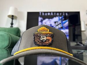 USA林野局　スモーキーベア　Smokey Bear メッシュキャップ　ブラウン