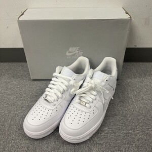 F608-CH2-1374 NIKE ナイキ AIR FORCE 1 エアフォースワン ホワイト 26.0cm スニーカー 箱付き