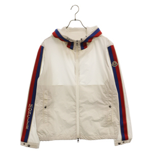 MONCLER モンクレール RUKBAT ルクバト ロゴパッチ ナイロン ジャケット ホワイト I10911A00173 54A91