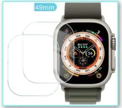 【3枚入り】Apple Watch Ultra 用 ガラスフィルム 49mm