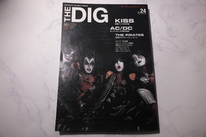 THE DIG/No.24/KISS/AC/DC/キッス/シンコー・ミュージック/2001年/古本