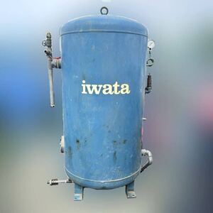 IWATA アネスト岩田 SAT-600-85 空気タンク エアータンク サブタンク 600L 鉄製 中古 現状出品 山形より 直接お引取りor新潟運輸着払い