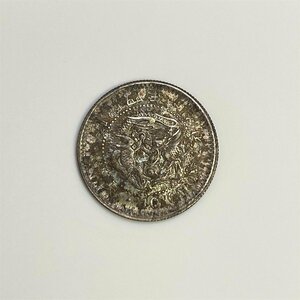 Y351 朝鮮銀貨 大韓 隆熙四年 十錢 銀貨 直径約17.66mm 重量約2.24g 厚み約1.12mm