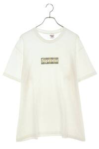 シュプリーム Tシャツ サイズ:L バーバリーボックスロゴTシャツ 中古 HJ12