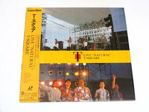 レーザーディスク LD／T-SQUARE「LIVE "NATURAL"」1990