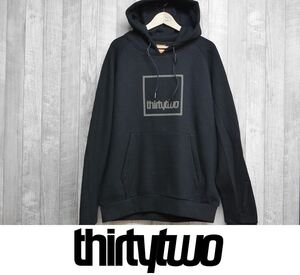 【新品】25 ThirtyTwo FRANCHISE TECH HOODIE - XXLサイズ - BLACK 撥水 パーカー スノーボード 正規品