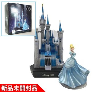 ◇【新品未開封 国内正規品】ディズニー　Disney100 Happy　くじ A賞 シンデレラ城＆シンデレラ フィギュアセット 品番63