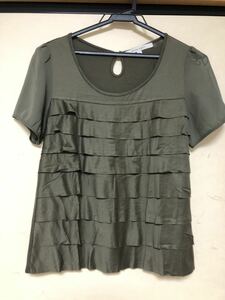 未着用 NATURAL BEAUTY ナチュラルビューティー 半袖カットソー size38