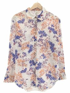 6(ROKU) BEAUTY&YOUTH UNITED ARROWS LACE FLOWER PRINT SHIRT フラワープリントレースシャツ ホワイト系 F ITARL8CWV018