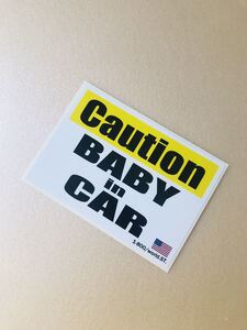 商品番号1455 ステッカー 赤ちゃん 子供 baby kids baby in car 子供乗っています usdm jdm アイランド 北米