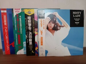 #740 浜田麻里 LPレコード 4枚セット 帯付