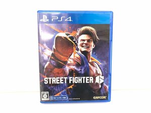 美品 カプコン CAPCOM PS4 ストリートファイター6 STREET FIGHTER 6 ゲームソフト プレステ 格闘ゲーム 対戦格闘 1円～　T11010MA