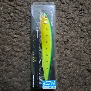 未使用 メガバス カナタ鮎 SW GLX GREEN BACK CHART ③ 送料185円