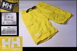 HELLY HANSEN ★ ヘリーハンセン ★ HZ21301 ★ Mサイズ イエロー ★ ハーフパンツ 短パン ★ ナイロン製 裏地メッシュ 水着にも ★