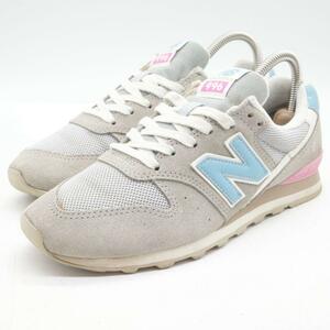 new balance ニューバランス スニーカー 23.5cm グレー WL996COL 軽量 アメカジ クリーニング済み