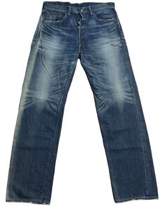 日本製 LEVIS VINTAGE CLOTHING LVC 55501 スーパーリアルユーズド デニムパンツ W36