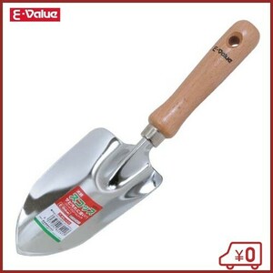 E-Value 木柄スコップ EGT-1 穴掘り用 土すくい用 園芸用品