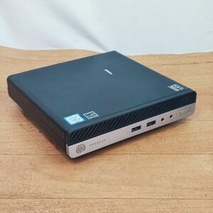 デスクトップパソコン HP ProDesk 400 G3 Core i3-7100T 3.4GHz 　BIOS確認済みジャンク２