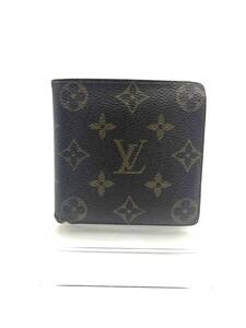 Louis Vuitton ルイヴィトン モノグラム ポルト ビエ カルト クレディ モネ 二つ折り 財布 ブラウン系 型番：M61665 シリアル：MI882