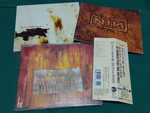 【難あり（解説対訳欠品）】NINE INCH NAILS　ナイン・インチ・ネイルズ■『ザ・ダウンワード・スパイラル』日本盤CDユーズド品